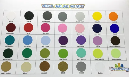 Vista 4 de Pegatinas de pared de vinilo lavanda/lila - círculos de 2 y 4 pulgadas (30 calcomanías)