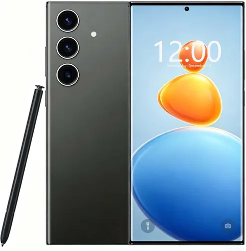 Vista 10 de Teléfonos C24 Ultra Desbloqueados Android 14 Smartphone 8GB+256GB (color anaranjado (Orange Color)