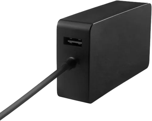Vista 3 de Pro Charger 44W 15V 2.58A Power Supply Compatible with Microsoft Surface Pro 6 Pro 5 Fits Model 1796 1800 Power Cord with 5V 1A USB Charging Port