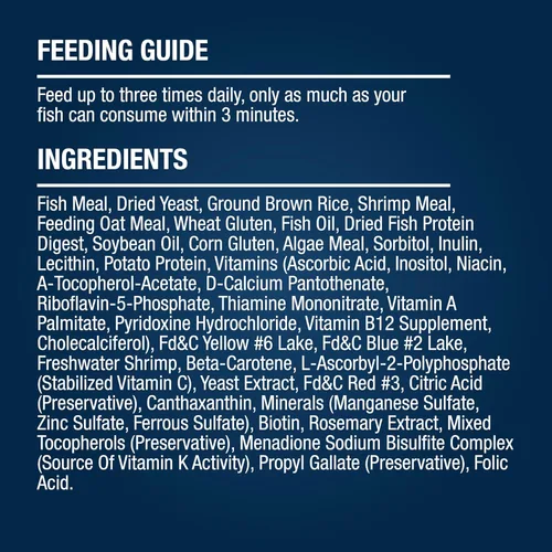 Vista 15 de Tetra Goldfish Flakes, dieta nutricionalmente equilibrada para peces de acuario, copos enriquecidos con vitamina C, 7.06 onzas