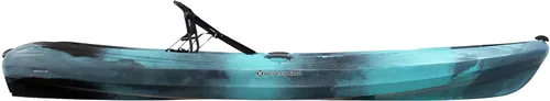 Vista 2 de Perception Tribe 11.5 Kayak sentado en la parte superior para diversión completa Gran almacenamiento trasero con amarres 11 pies 5 pulgadas