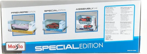 Vista 13 de Maisto 1:18 Scale Porsche 550A Spyder Diecast Vehicle, Silver