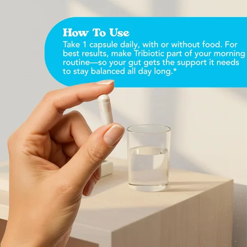 Vista 3 de Let Loose Píldoras tribióticas diarias - Probióticos, prebióticos y postbióticos para alimentar tu microbioma y apoyar una digestión diaria suave