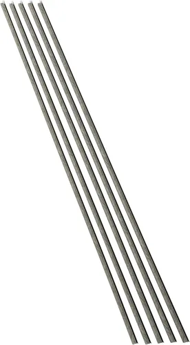 Vista 2 de Palisade Borde de vinilo en esquina interior en níquel escarchado (muestra de 6 pulgadas)