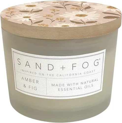 Vista 68 de Sand + Fog Vela perfumada – Pumpkin Chai – Aromas y tamaños adicionales – Mecha 100% algodón sin plomo – Velas de lujo en frasco para ambientar
