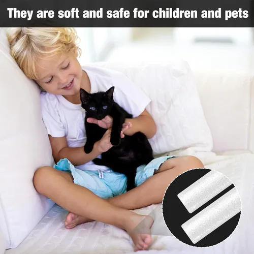 Vista 6 de 12 fundas para sofá, fundas elásticas de espuma antideslizante para sofá, agarre de cojín más grueso para sofá, agarres esenciales para muebles