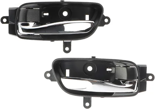 Vista 6 de IRONTEK Manija de puerta interior delantera/trasera izquierda para el lado del conductor para Nissan 2003-2018 Altima, 2013-2019 Pathfinder, 2015