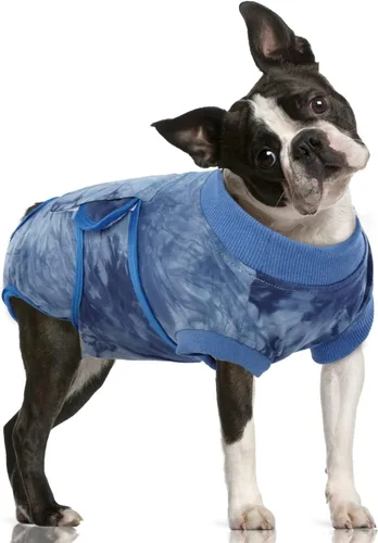 Vista 68 de FUAMEY Traje de Recuperación para Perros Machos, Trajes de Cirugía de Castración para Perros, Camisas de Esterilización para Cachorros Hembra