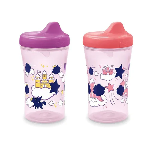 Vista 16 de NUK Hide 'n Seek Hard Spout - Vaso para sorber con boquilla dura, 10 onzas, paquete de 2, más de 9 meses