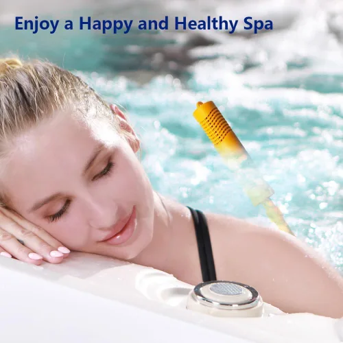 Vista 9 de Palitos minerales de spa para suministros de bañera de hidromasaje, palo de bañera de hidromasaje con cartucho de 4 meses de vida útil universal