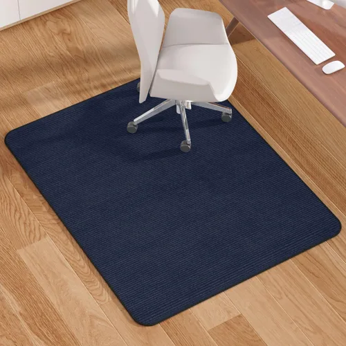 Vista 10 de Blvornl Office Chair Mat for Hardwood Floor and Low Pile Carpet, 35.5" x 47.2" Corduroy Surface Desk Rolling Chair Mat for Hard Floors, Heavy Duty