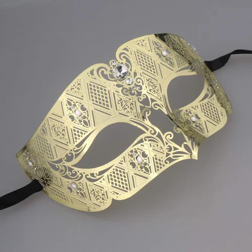 Vista 4 de Couples Venetian Masquerade Mask Set Luxury Style Princess Party Mask for Couples Women and Men Mardi Gras Masks