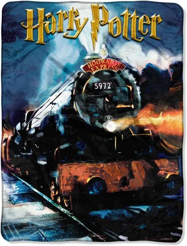 Vista 13 de Northwest Manta de micro Raschel de Harry Potter, ligera y transpirable para sofá, acogedora para todas las estaciones, 46 x 60 pulgadas, bandera