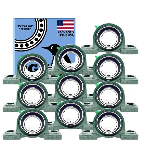 Vista 48 de PGN UCP210-32 - Cojinetes de bloque de almohada montados, rodamientos de acero cromado con diámetro de 2 pulgadas, autoalineación