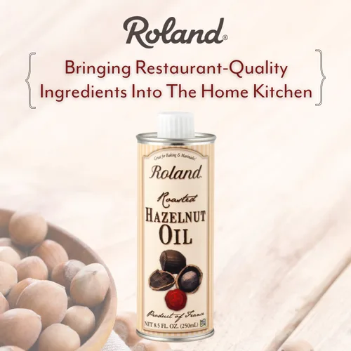 Vista 3 de Roland Foods Aceite de avellana tostada, 8.5 onzas