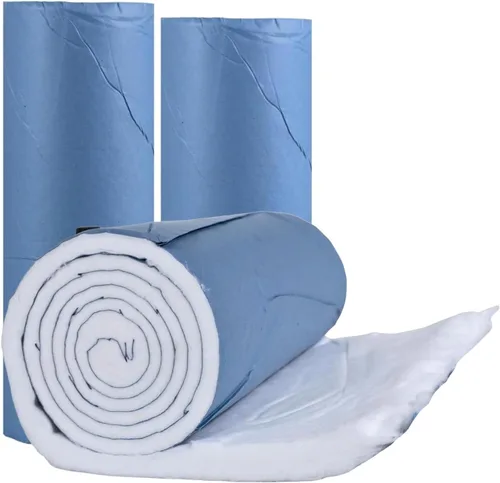 Vista 7 de Vakly Rollo de 100 % algodón, 1 libra, algodón blanco no estéril, suave y absorbente, de 12 x 56 pulgadas para cuidado de heridas, fundición