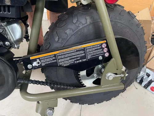 Vista 5 de FVRITO Ajustador de tensor de cadena de 15 mm para 196 cc 6.5 HP Massimo MB200 Baja Warrior MB165 MB200 Coleman CT200U Trail Motovox MBX10 MBX11