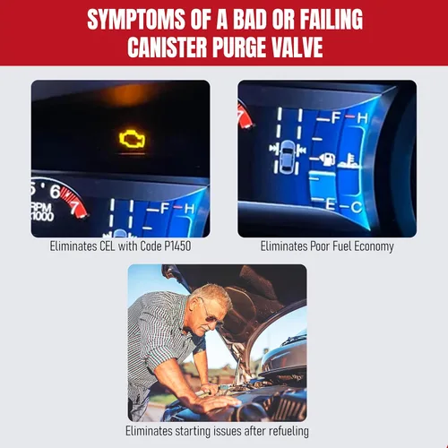 Vista 5 de AA Ignition - Válvula de purga de recipiente de vapor de repuesto – Compatible con Ford y Lincoln – 2017, 2018, 2019, 2020 Fusion, 2017-2020 MKZ