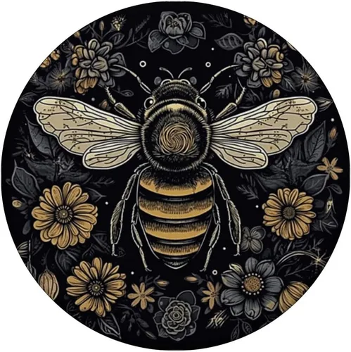 Vista 3 de PopSockets PopGrip intercambiables con diseño de abejorros y abejorros de abeja