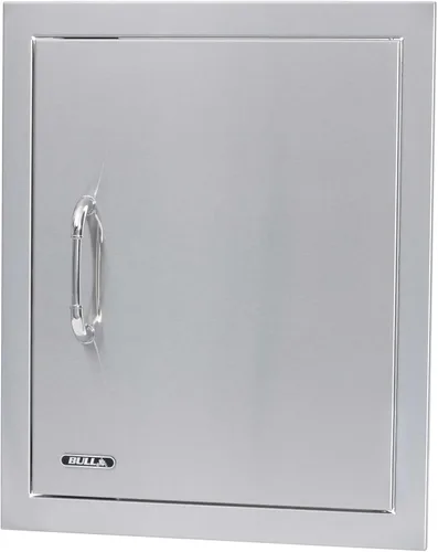 Vista 25 de Bull Outdoor Products Componentes Premium para Isla de Barbacoa de Cocina Exterior, Puerta de Acceso Vertical - Bisagra Izquierda con Reborde