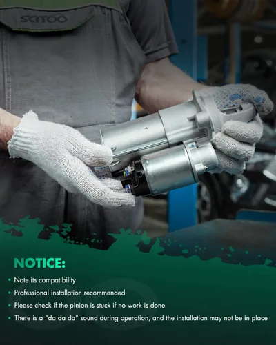 Vista 7 de SCITOO Arranque de motor para MD356178 Arranques Compatible con Chrysler Sebring 2001-2005, Dodge Stratus 2001-2005, Mitsubishi Eclipse 2000