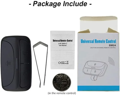 Vista 7 de Control remoto universal para puerta de garaje compatible con LiftMaster, Chamberlain, Linear, Stanley, Wayne Dalton, Craftsman y otros abridores