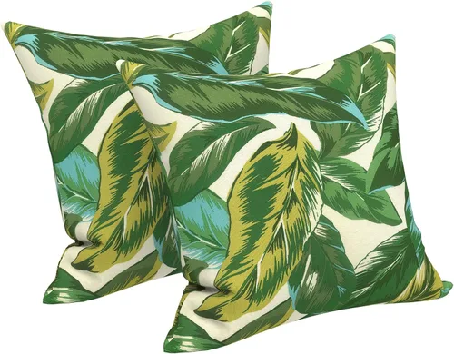 Vista 149 de LVTXIII - Juego de fundas para cojines de sofá o sillón de exteriores, para lumbar, no se decoloran, 2 unidades de 12" x 20", con relleno, estampado