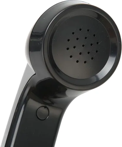 Vista 6 de Auricular de teléfono vintage de 0.138 in, teléfono retro, receptor de teléfono celular multifunción de estilo antiguo para teléfonos móviles, Negro
