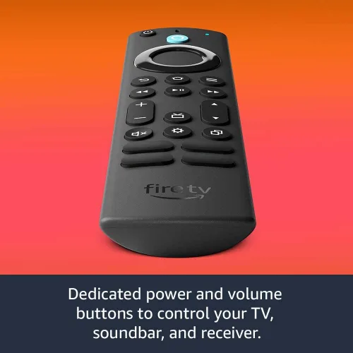 Vista 4 de Control remoto por voz Amazon de Fire TV Alexa Enhanced (último modelo), requiere un dispositivo Amazon Fire TV compatible