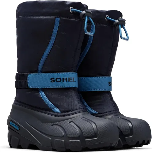 Vista 2 de SOREL - Botas de nieve con forro de fieltro para niños. Negro