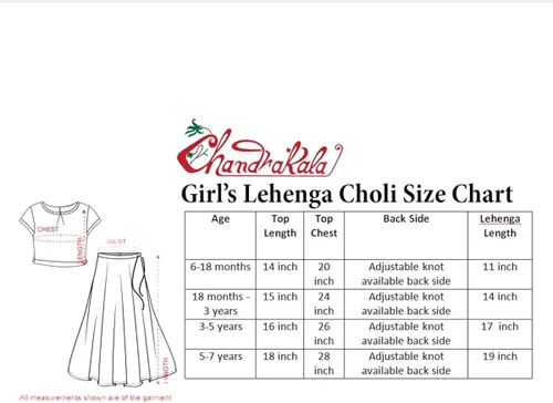 Vista 8 de Chandrakala Lehenga Choli - Conjunto de ropa étnica tradicional india listo para usar Pattu Pavadai KL104