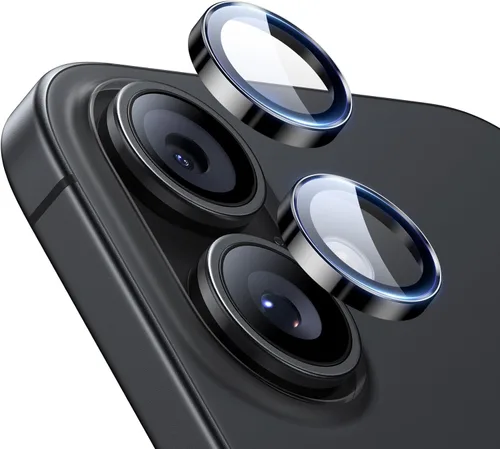 Vista 10 de ESR Protector de Lente de Cámara para iPhone 15/15 Plus/14/14 Plus, Protectores de Lente Individuales Ultrarresistentes HD, Resistente a Arañazos