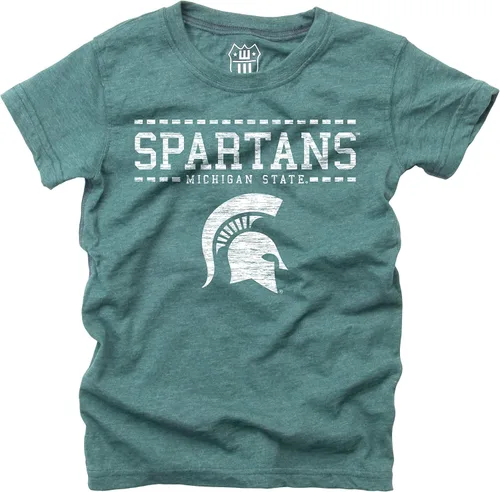 Vista 97 de Wes and Willy NCAA - Camiseta mezclada S/S para niñas