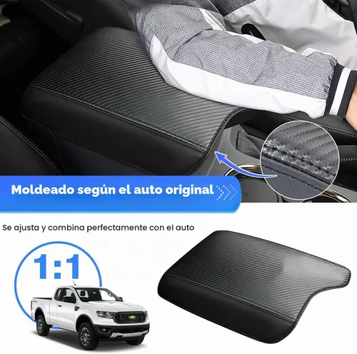 Vista 4 de Autorder Funda de consola central para Jeep Grand Cherokee 2011-2019 2020 2021, accesorios para reposabrazos, funda antiarañazos, almohadilla