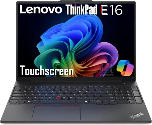 Lenovo ThinkPad E16 Business Laptop (pantalla FHD+ de 16 pulgadas, AMD Ryzen 5 7530U (> Intel i7-1165G7), 16 GB de RAM, SSD de 512 GB, huella