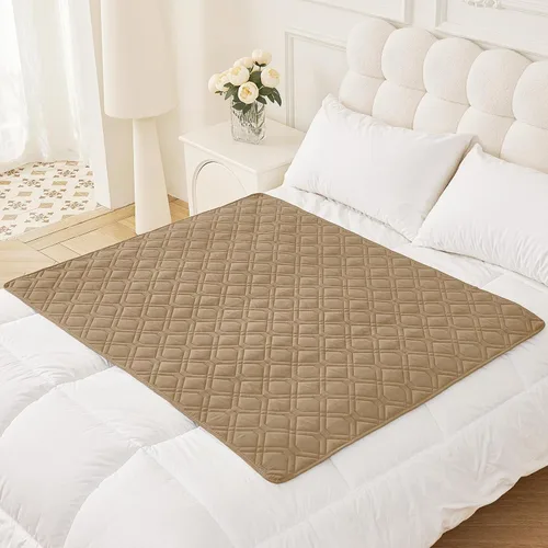 Vista 38 de Smiry Funda impermeable para cama de mascota, suave y lavable, para cama, sofá, reversible, perros pequeños, medianos, grandes, gatos, diseño