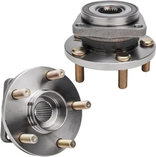 Vista 71 de Detroit Axle - Kit de cubos de rodamiento de rueda delantera de 6 piezas para Dodge Dart 2013-2016, Chrysler 200 2015-2017, 2 cojinetes de rueda