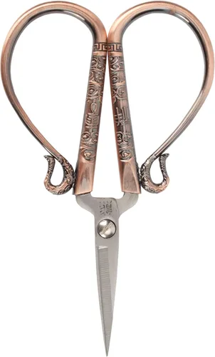 Vista 18 de JubileeYarn - Tijeras de bordado con motivo de sol, color negro, 1 par