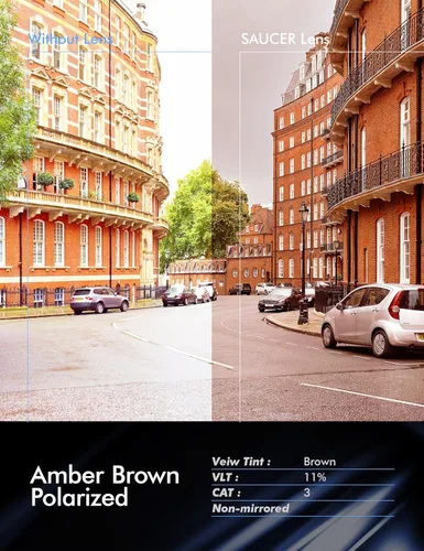 Vista 5 de SAUCER Premium Replacement Lenses for Oakley Holbrook OO9102 Sunglasses