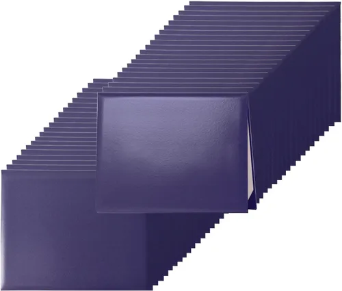 Vista 53 de Funda para diploma de 8.5 x 11 pulgadas, apertura vertical, cubierta para certificado de graduación, cubierta acolchada de cuero liso, tamaño carta