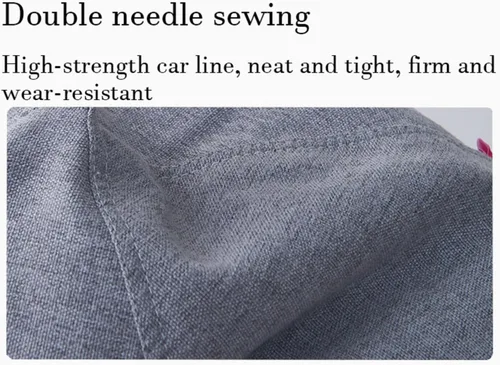 Vista 29 de NIBHZ Funda de hojaldre de pera sin relleno, de lino y algodón, con cojín de pera, puf, sofá perezoso, funda moldeable, verde, 27.6 x 31.5 in