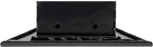Vista 3 de BUILDMART - Cubierta de ventilación de CA moderna de 16 x 4 - Ventilación decorativa de aluminio negro - Difusor de ranura lineal estándar - Rejilla
