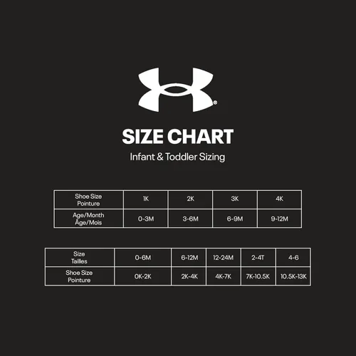Vista 6 de Under Armour Paquete múltiple de calcetines para niña
