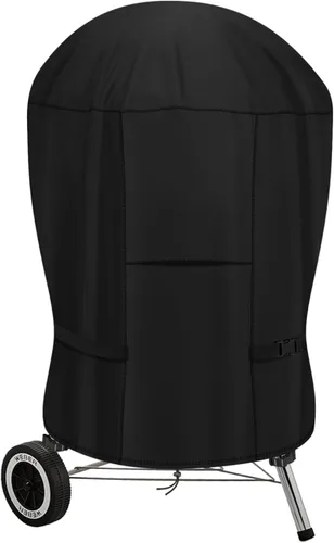 Vista 12 de Cubierta de parrilla de carbón para Cuisinart CCG190RB, cubierta redonda de parrilla de carbón portátil para Weber Smokey Joe 14, cubierta