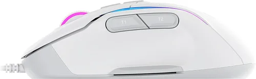 Vista 14 de Turtle Beach Kone II Ratón para juegos RGB con cable, sensor óptico de 26000 DPI, interruptores ópticos de vida útil de 100M clics, 23 entradas