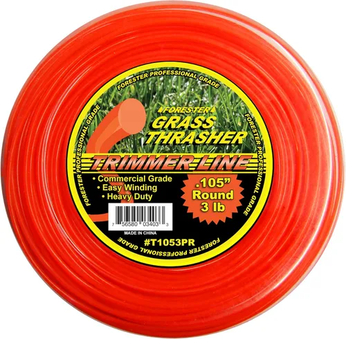Vista 23 de FORESTER Línea de recortadora de alta resistencia: cuerda universal para recortar hierba de borde redondo o cuadrado, se adapta a la mayoría