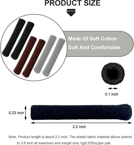 Vista 2 de Glasses Ear Cushion,Eye Glasses Ear Grippers,EyeGlass Pads Cushion for Ears,Eyeglasses Ear Cushions For Pain