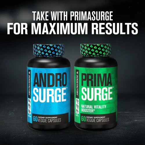 Vista 3 de Androsurge - Bloqueador de estrógenos para hombres - Suplemento de refuerzo de testosterona e inhibidor de la aromatasa - Aumenta el crecimiento