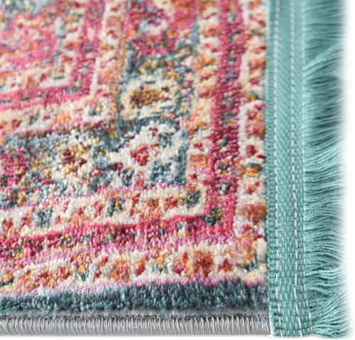Vista 7 de Unique Loom Baracoa Collection - Alfombra rectangular (2 pies 2 pulgadas x 3 pies 1 pulgada, rectangular, verde/azul)