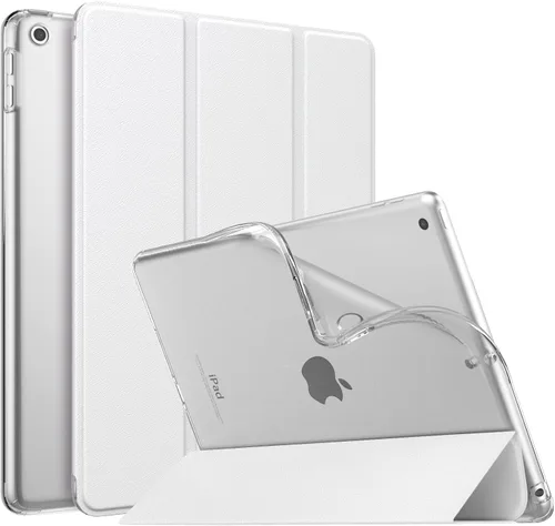 Vista 39 de MoKo Funda para Nuevo iPad de 9ª/8ª/7ª generación (2021/2020/2019), TPU suave translúcido esmerilado, carcasa trasera delgada, funda protectora
